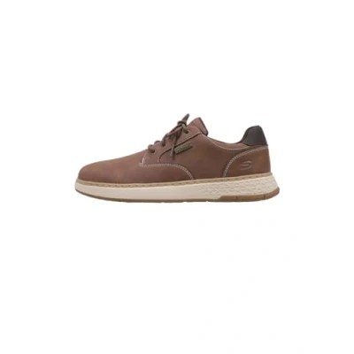 Afbeelding van Skechers Garlan heren veterschoen Bruin Maat 47,5