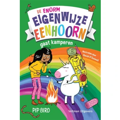 Image de De enorm eigenwijze eenhoorn gaat kamperen