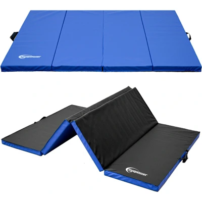 Afbeelding van 180x115x5cm Opvouwbaar Gymnastiek Mat Turnmat voor Thuis Vloer Sport Matras