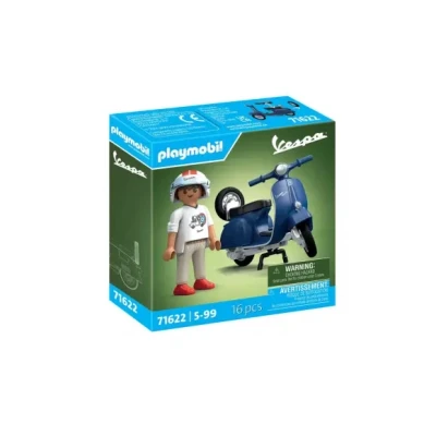 Afbeelding van PLAYMOBIL 1969 Vespa 150 Sprint Veloce, blauw 71622