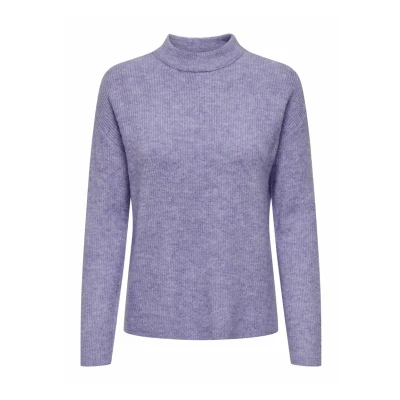 Afbeelding van ONLY Onlcamilla O NECK Trui, Dames, Maat: Small, Chinese violet