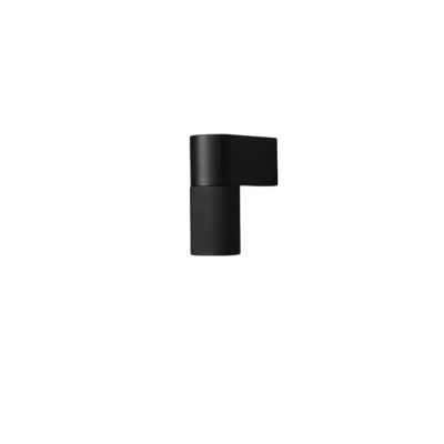 Afbeelding van Buitenwandlamp Temi, zwart, breedte 11 cm, aluminium, up/down