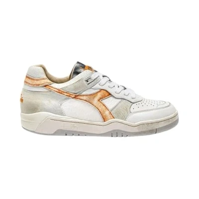 Afbeelding van Diadora Heritage B.560 Foro Italia Sneakers Leer Heren Wit Maat 40