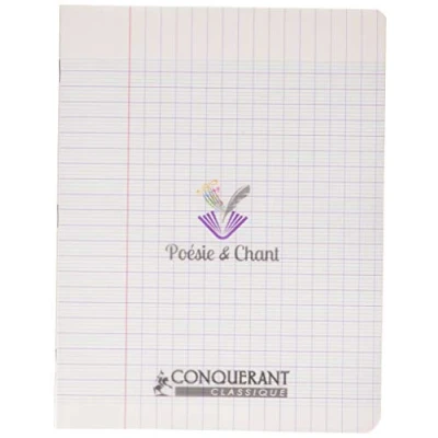 Afbeelding van Conquerant 400006767 schrijfblok &amp; schrift 48 vel Transparant