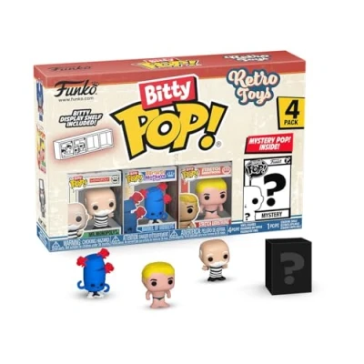 Afbeelding van FUNKO BITTY POP: RETRO TOYS MR. MONOPOLY 4PK.