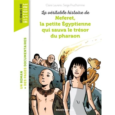 Image de la véritable histoire de Neferet, petite Égyptienne qui sauva le trésor du pharaon