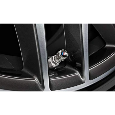 Afbeelding van BMW M Design 4 stuks ventieldoppen voor voertuigen met RDCi