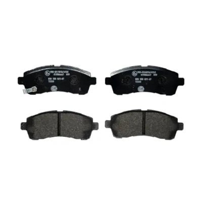 Afbeelding van HELLA 8DB 355 021 871 Remblokkenset Met akoestische slijtagewaarschuwing MAZDA: 2 Hatchback