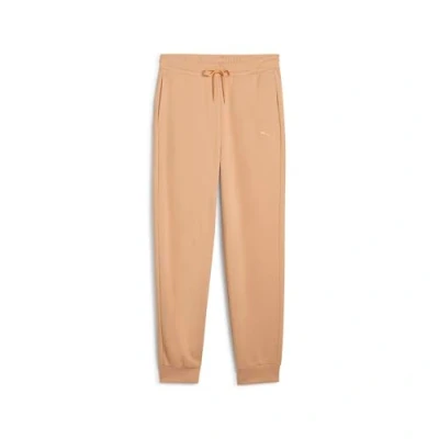 Afbeelding van PUMA HER Comfort High Waist Sweatpants TR cl Dames sportbroek Warm Beige