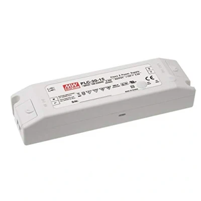 Afbeelding van Mean Well PLC 30 12 LED driver, transformator Constante spanning, stroomsterkte W 0 2.5 A V/DC Niet dimbaar, PFC schakeling,