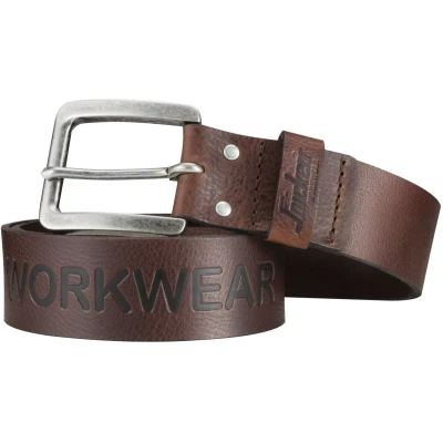 Afbeelding van Snickers 9034 Leren Riem Chocolate (Bruin)