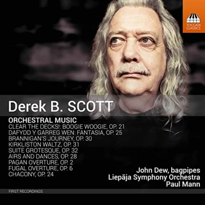 Afbeelding van John Key, Liepaja Symphony Orchestra, Paul Mann Scott: Orchestral Music (CD)
