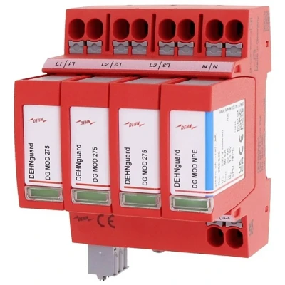 Afbeelding van DEHN 942315 DG MP TT 275 FM Overspanningsafleider Overspanningsbeveiliging voor: Verdeelkast 20 kA 1 stuk(s)