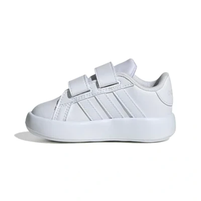 Afbeelding van adidas Grand Court 2.0 Shoes Kids Sneakers, uniseks, kinderen, Cloud Wit/Cloud Wit/Grijs