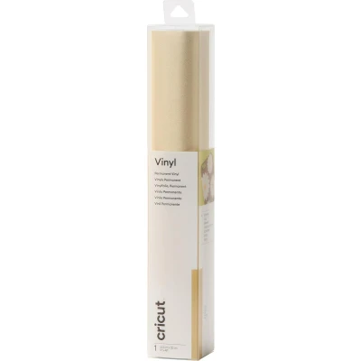 Afbeelding van Cricut Premium Vinyl Permanent met Gloed 30x120cm Goud