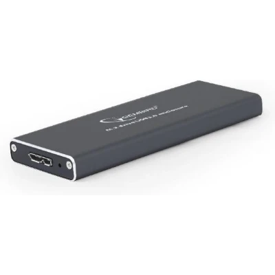 Afbeelding van Externe behuizing voor M.2 drives, USB 3.0, zwart