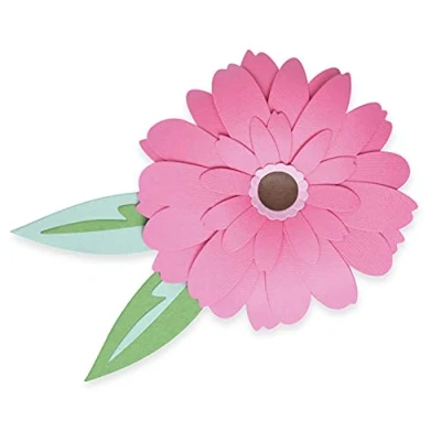 Afbeelding van Sizzix Thinlits Snijmal Set Gerbera Flower 8 stuks