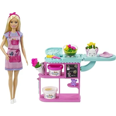 Afbeelding van Barbie Bloemist speelset blond