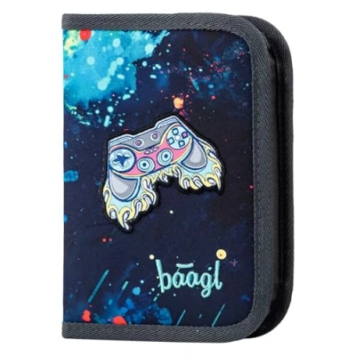 Afbeelding van Baagl Trousse pour garçons et filles d&#039;écolier à crayons d&#039;école, Chil,