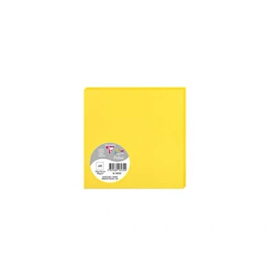 Image de Pack de 25 cartes Pollen 135 x mm Jaune
