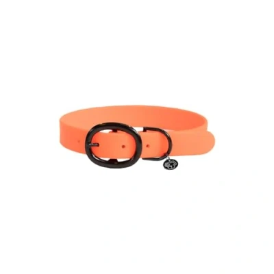 Afbeelding van Kentucky Halsband Soft Rubber Neon Oranje 37cm Agradi.be