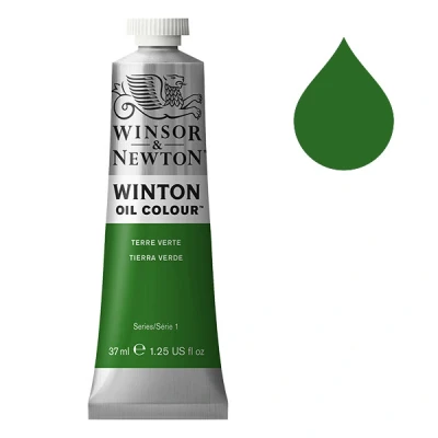 Image de Winsor &amp; Newton Winton peinture à l&#039;huile (37ml) 637 terre verte