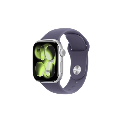 Afbeelding van Apple Watch Series 11 42mm Zilver Sportband M/L