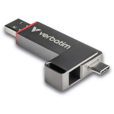 Afbeelding van USB DRIVE Verbatim Dual QuickStick C &amp; A 256GB