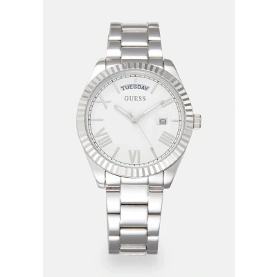 Afbeelding van Guess US Dameshorloge, analoog, zilver, één maat, luna, zilver., Luna