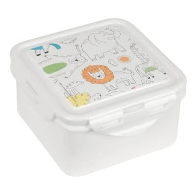 Afbeelding van Lunchbox Safta Zoo Beige 13 x 7.5 cm