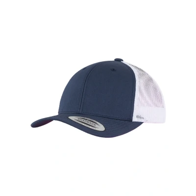 Afbeelding van Flexfit Trucker Pet, Maat: One Size, Nvy/wht