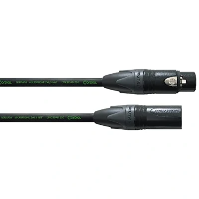 Afbeelding van Cordial CRM 5 FM BLACK Microfoon kabel, XLR XLR, mtr