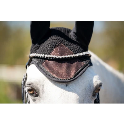 Image de HB Bonnet Anti Mouches Mahonie Glitter Acajou Cob