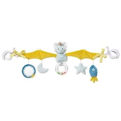 Afbeelding van Fehn 065114 Vleermuisketting Beweegbare ketting met schattige figuren voor baby&#039;s en peuters vanaf 0 maanden lengte 48 cm