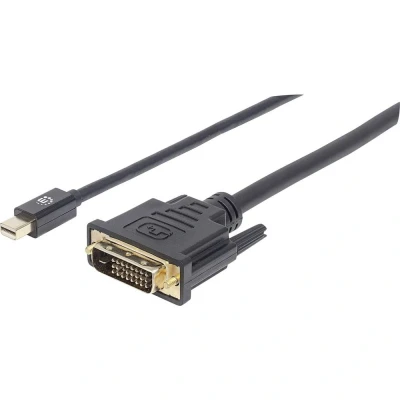 Afbeelding van Manhattan 152150 DisplayPort kabel Mini / DVI Adapterkabel stekker, D 24+1 polige stek