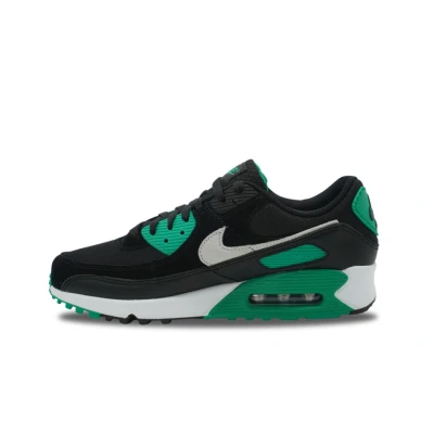 Afbeelding van Nike Sportswear AIR MAX Sneakers laag, Maat: 41, Black/white/stadium green Imitatieleer/ textiel