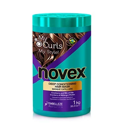 Afbeelding van Novex My Curls Memorizer Deep Conditioning Hair Mask 1000 Gram