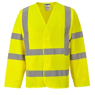 Afbeelding van Portwest C473 Gile At High Visibility jas met twee banden en bandjes, geel, S/M