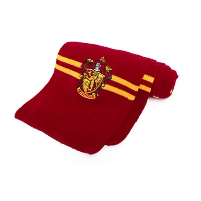 Afbeelding van Ciao Originele Harry Potter Gryffindor sjaal met geborduurd wapen accessoires, kleur rood, geel, één maat, 20197
