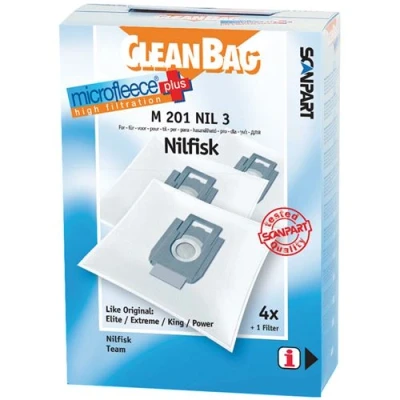 Image de Scanpart M201nil3 Sac En micropolaire Nilfisk King Micro