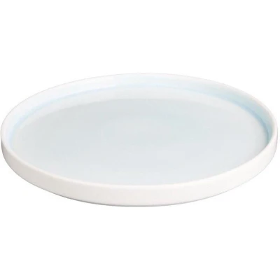 Afbeelding van Olympia Fondant borden aqua blauw 270mm (4 stuks)
