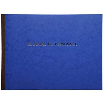 Image de Registre du personnel piqûre Le Dauphin 310D Bleu