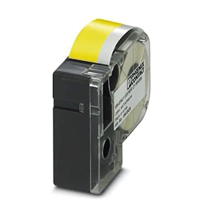 Afbeelding van Phoenix Contact 803943 MM EMLF (EX18)R C1 YE/BK Etiketten voor thermotransferprinter Montagemethode: Plakken Geel, Zwart 1 stuk(s)