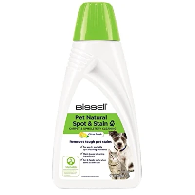 Afbeelding van BISSELL® PET Natural Spot &amp; Stain® Solution 1L voor draagbare tapijtreiniger, citrusgeur