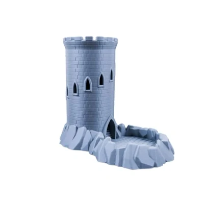 Afbeelding van 3D Vikings D&amp;D dobbeltoren kasteel voor alle maten dobbelstenen. Dobbelstenen rol Perfect Dungeons &amp; Dragons, Tafel RPG, Miniatuurspellen en Bordspellen