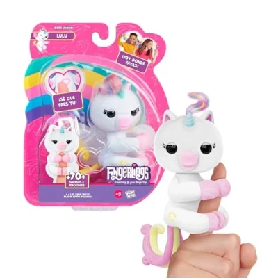 Afbeelding van Interactief Speelgoed Bizak Fingerlings Unicornio 13 cm