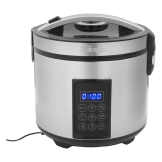 Afbeelding van Tristar Multicooker &amp; Rijstkoker RK 6138 Digitale Multicooker: en Stoomkoker Inclusief gratis lepel, maatbeker, spatel stoomrekje 2,2 liter 7 Programma&#039;s Warmhoudfunctie RVS