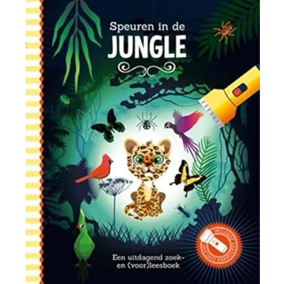 Afbeelding van Lantaarn publishers lees en zoekboek speuren in de jungle