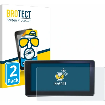 Afbeelding van BROTECT Screenprotector voor Audi A4 B9 2017 MMI Navigation plus Touch Folie Beschermfolie matte (2 Stuks)