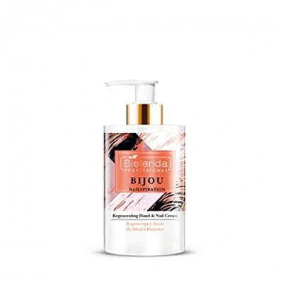 Afbeelding van Bielenda, Lichaamslotion, Professioneel Nailspiration Bijou Regenererende Hand en Nagelcrème 300Ml (300 ml)